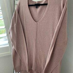 Express light pink sweater